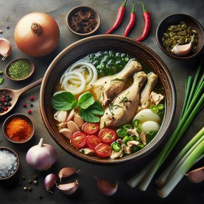 Image of Chicken Soup Tete Style