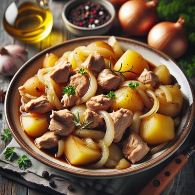 Image of Chicken Stovies Traditional Scottish Recipe