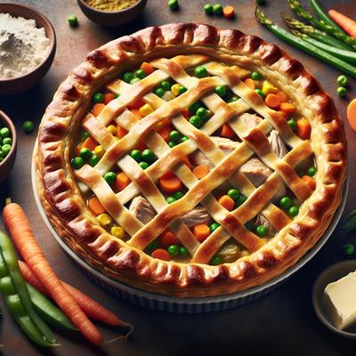 Image of Chicken Vegetable Pot Pie Pies