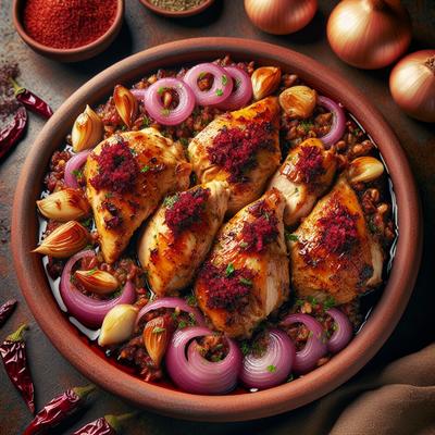 Image of Chicken with Sumac Jujeh Al Sammak