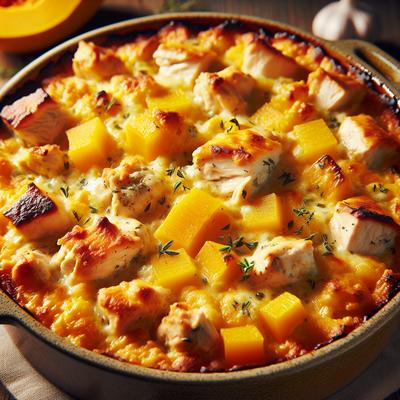 Image of Chicken Yellow Squash Casserole