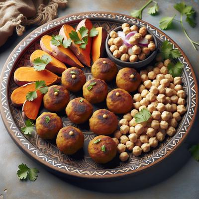 Image of Chickpea and Sweet Potato Koftas Reduced Fat