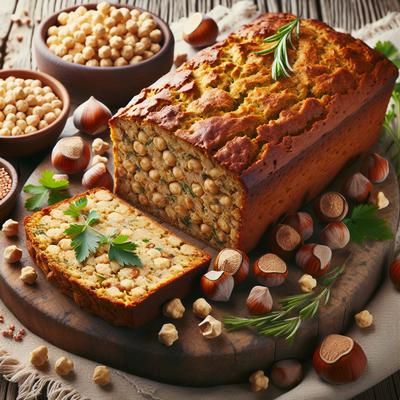 Image of Chickpea Loaf with Hazelnuts