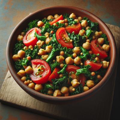 Image of Chickpea Tomato Kale Jumble