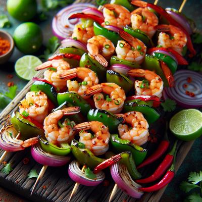 Image of Chili Lime Shrimp Kabobs