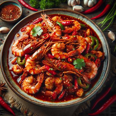 Image of Chilli Prawns