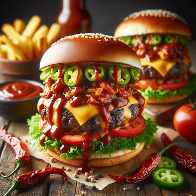 Image of Chipotle Barbecue Cheeseburgers