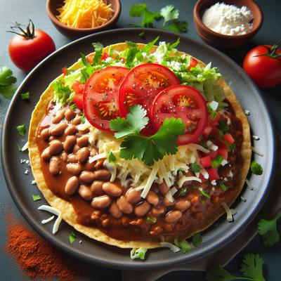 Image of Chipotle Bean Tostadas