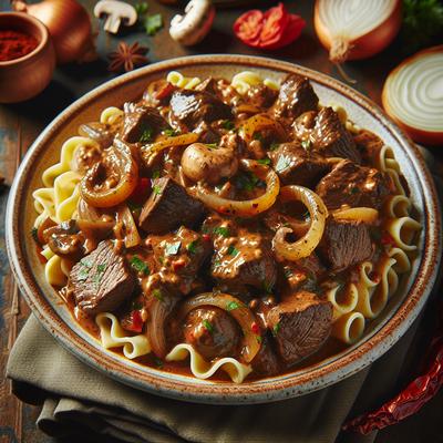 Image of Chipotle Beef Stroganoff
