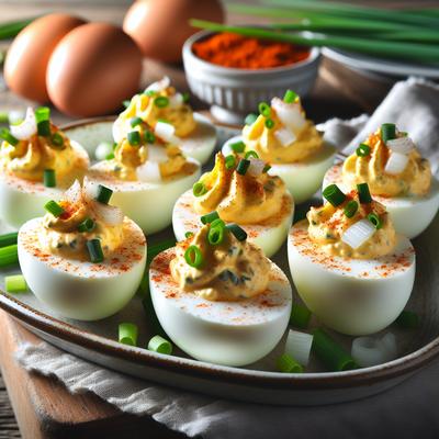 Image of Chive N Onion Deviled Eggs
