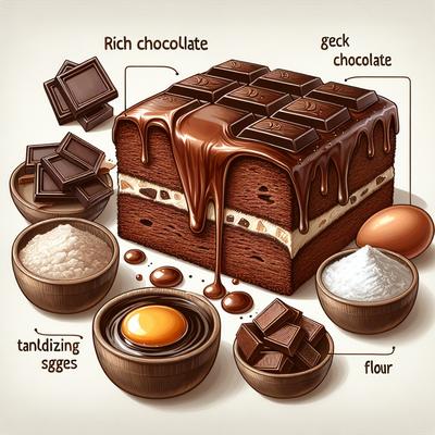 Image of Chocolate Bar Cake Filling