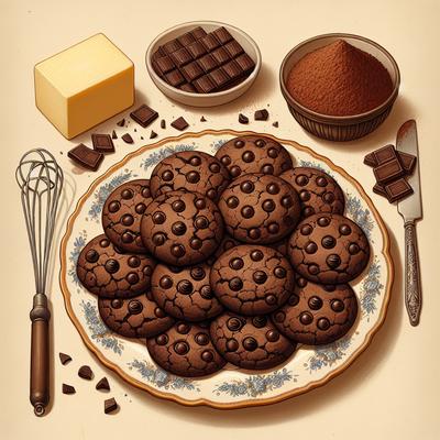 Image of Chocolate Butter Cookies