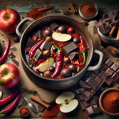 Image of Chocolate Chili with Apples