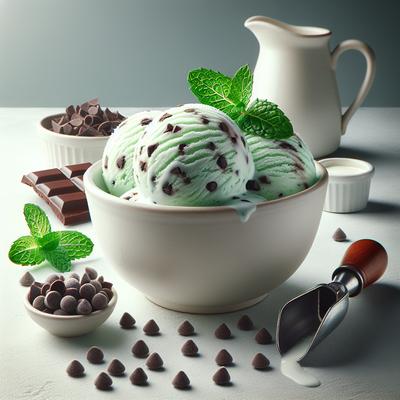 Image of Chocolate Chip Peppermint Ice Cream