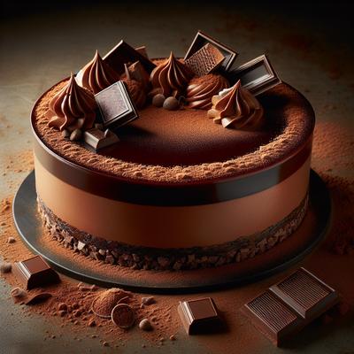 Image of Chocolate Chocolate Mousse Torte