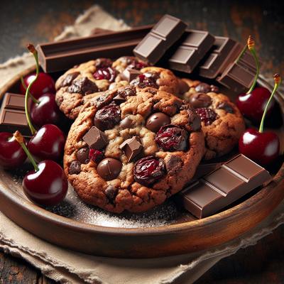 Image of Chocolate Chunk and Cherry Cookies