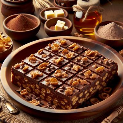 Image of Chocolate Crunchy Bars No Bake