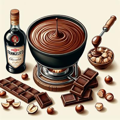 Image of Chocolate Frangelico Fondue