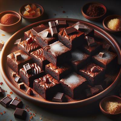 Image of Chocolate Ginger Brownies