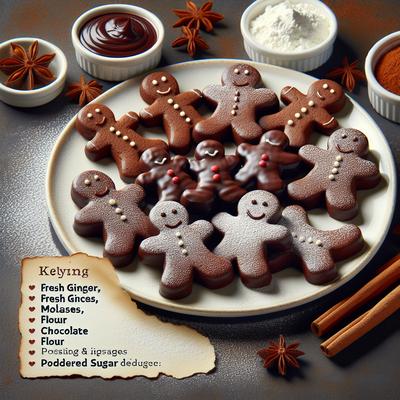 Image of Chocolate Gingerbread Hugs