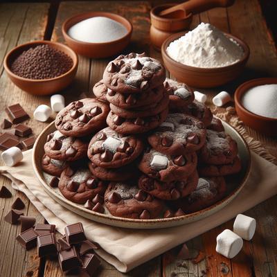 Image of Chocolate Marshmallow Cookies