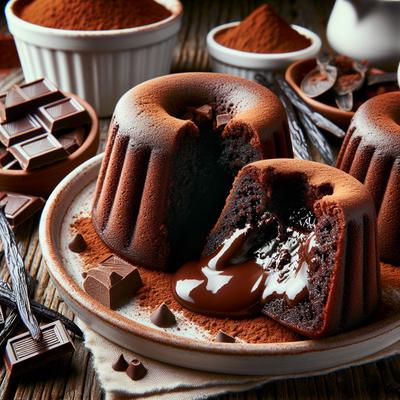 Image of Chocolate Molten Lava Cakes
