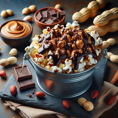 Image of Chocolate Peanut Butter Popcorn
