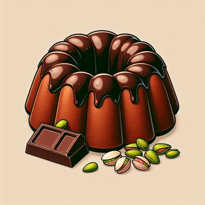 Image of Chocolate Pistachio Bundt Cake