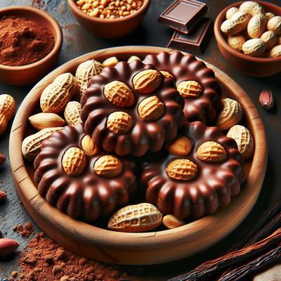 Image of Chocolate Spanish Peanut Cookies
