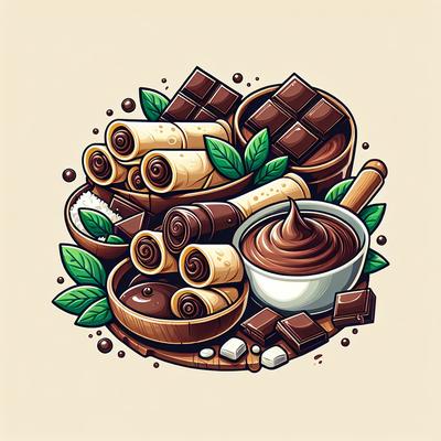 Image of Chocolate Spring Rolls