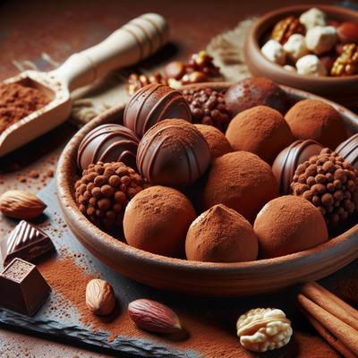Image of Chocolate Truffles Vegan