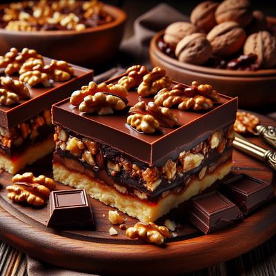 Image of Chocolate Walnut Bars