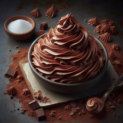 Image of Chocolate Whipped Cream Frosting or Topping