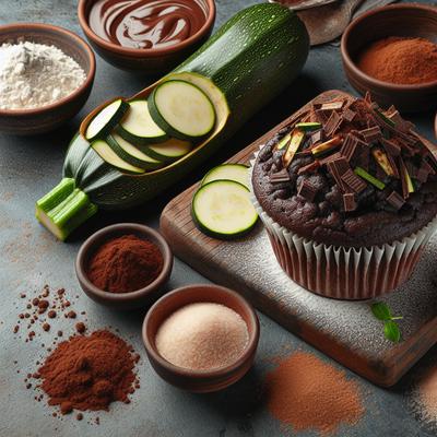 Image of Chocolate Zucchini Cupcakes