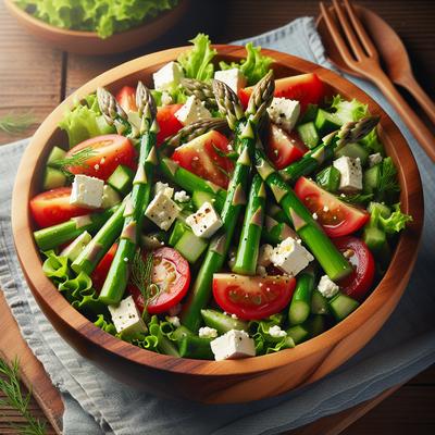 Image of Chopped Asparagus Salad