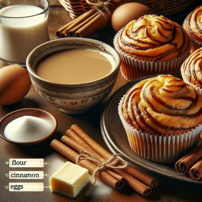 Image of Cinnamon Ripple Coffee Cake Muffins