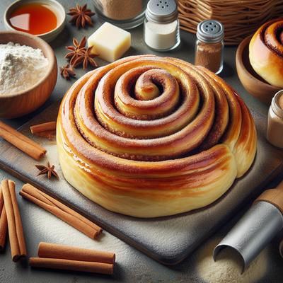 Image of Cinnamon Rolls Bread from Oamc Easy Mix Yeast Bread Dough for 2