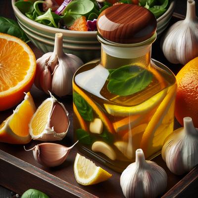 Image of Citrus Garlic Salad Dressing Marinade