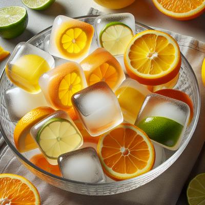 Image of Citrus Ice Cubes