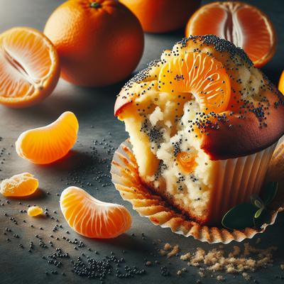 Image of Clementine Poppy Seed Muffins