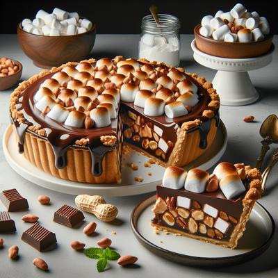 Image of Cmp Chocolate Marshmallow Peanut Pie