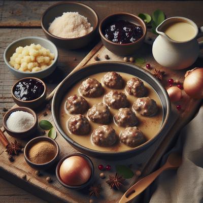 Image of Cocktail Meatballs Swedish Style