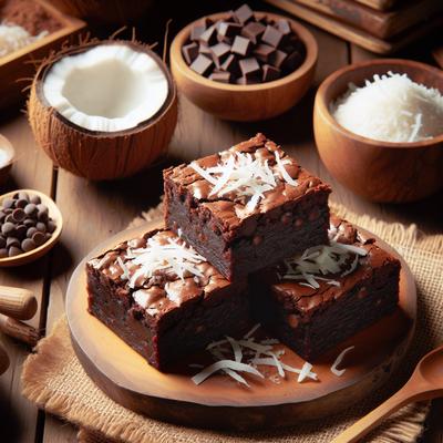 Image of Coconut Brownies