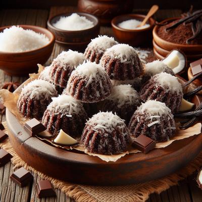 Image of Coconut Chocolate Thumbprints