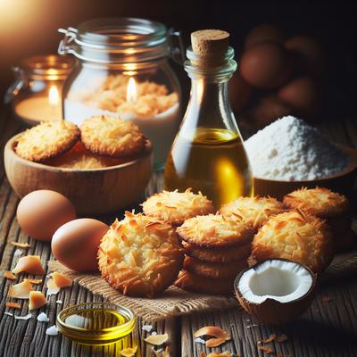 Image of Coconut Cookies with Oil