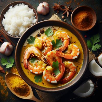 Image of Coconut Curry Shrimp