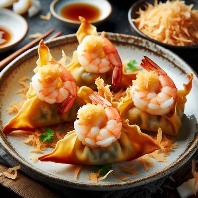 Image of Coconut Shrimp Wontons