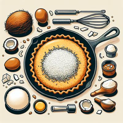 Image of Coconut Skillet Pie