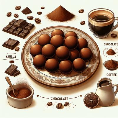 Image of Coffee Kahlua Balls