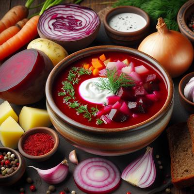 Image of Cold Blender Borscht